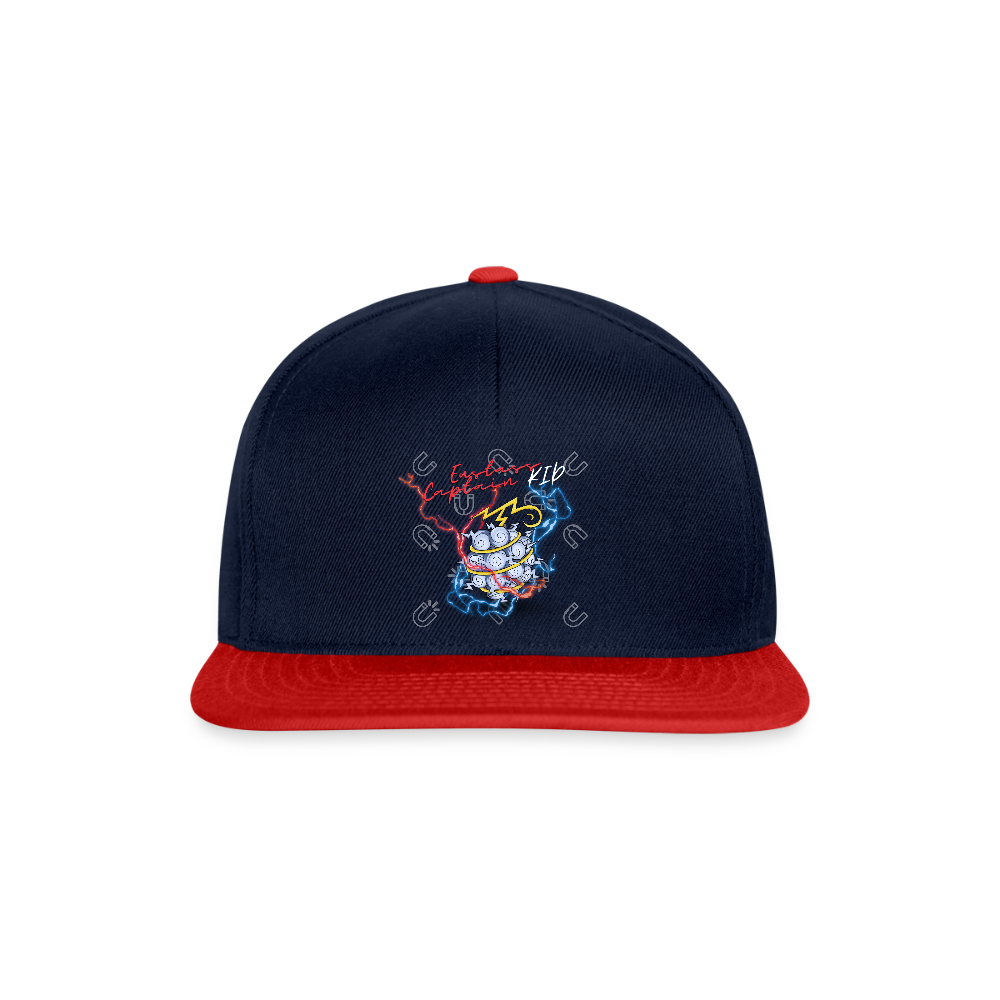 Snapback Cap - Eustass Captain Kid - Navy/Rot