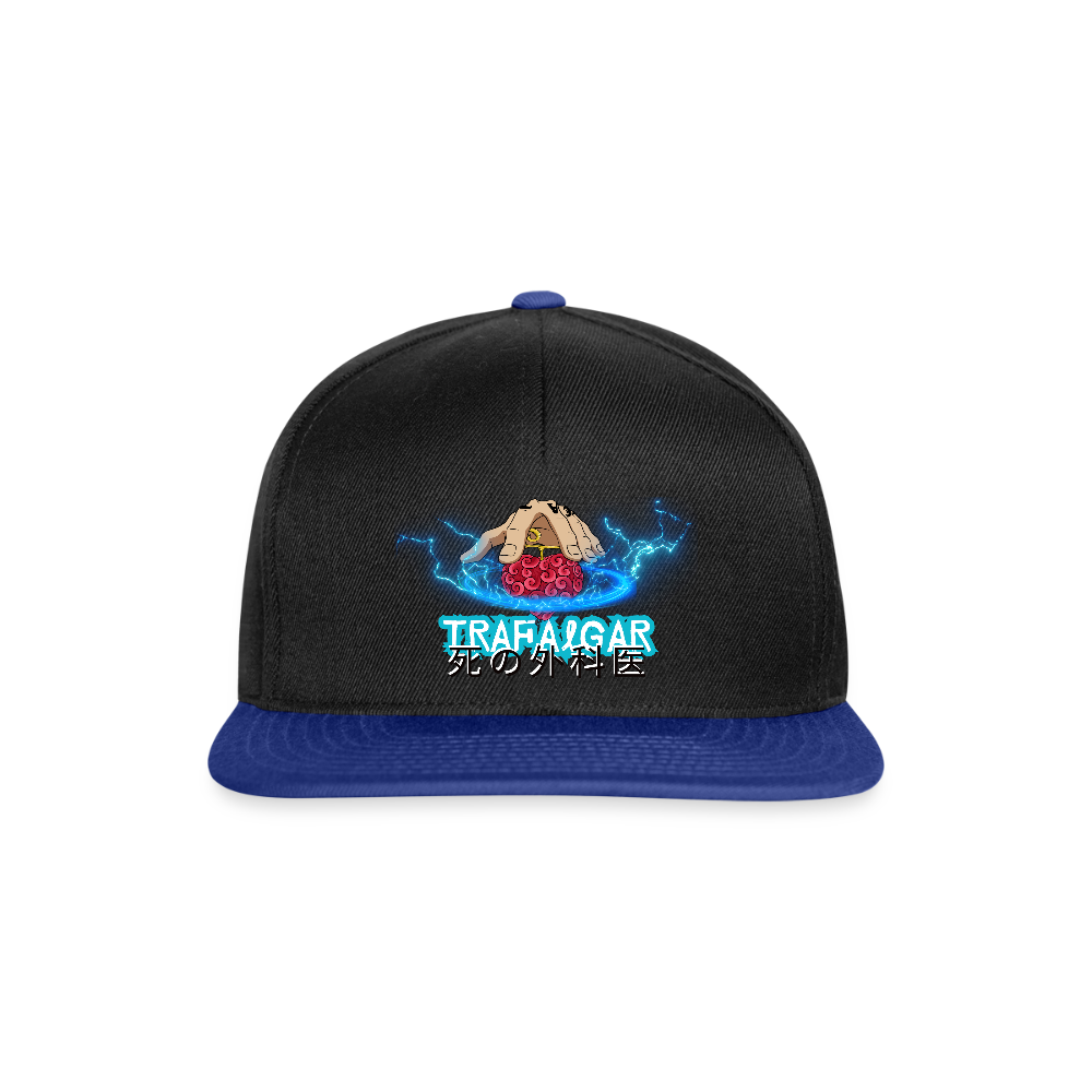 Snapback Cap– Trafalgar „Chirurg des Todes“ - Schwarz/Königsblau