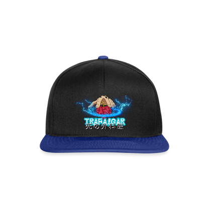 Snapback Cap– Trafalgar „Chirurg des Todes“ - Schwarz/Königsblau