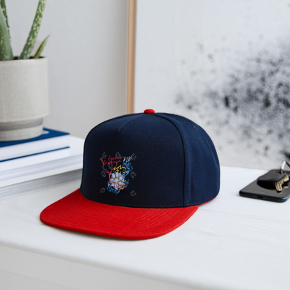 Snapback Cap - Eustass Captain Kid - Navy/Rot