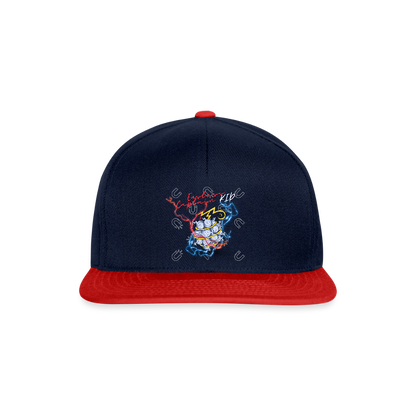 Snapback Cap - Eustass Captain Kid - Navy/Rot